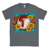 Charcoal Heather western rooster Classic Tee - TumblerDesignByShophia