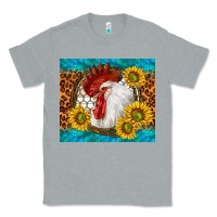 Heather Grey western rooster Classic Tee - TumblerDesignByShophia
