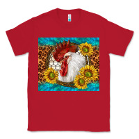 Red western rooster Classic Tee - TumblerDesignByShophia