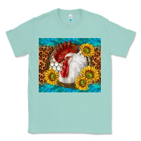 Seafoam western rooster Classic Tee - TumblerDesignByShophia