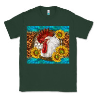Sports Green western rooster Classic Tee - TumblerDesignByShophia