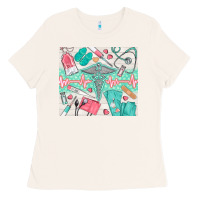Bone nurse medical equipment Ladies Tee - TumblerDesignByShophia