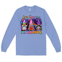 Colony Blue love gnomies no brounds pride Long Sleeve Tee - FaDigitalArtStudio