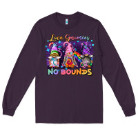 Plum love gnomies no brounds pride Long Sleeve Tee - FaDigitalArtStudio