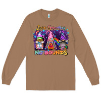 Toasted Coconut love gnomies no brounds pride Long Sleeve Tee - FaDigitalArtStudio