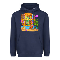 Navy beach vibes Heavyweight Hoodie - AdoDesignShop