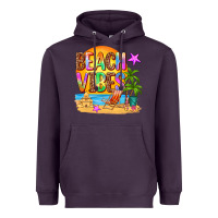 Plum beach vibes Heavyweight Hoodie - AdoDesignShop