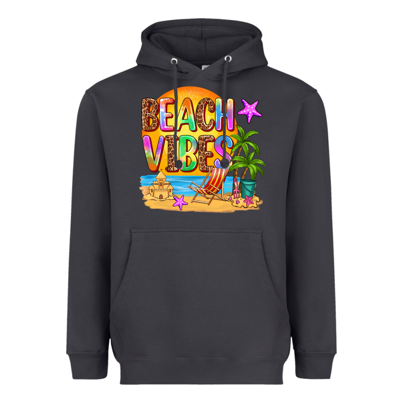 Beach Vibes Heavyweight Hoodie by AdoDesignShop | Teevron