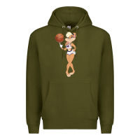 Army Green lola bunny Premium Hoodie - maiPhamDesign
