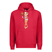 Cardinal lola bunny Premium Hoodie - maiPhamDesign