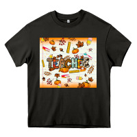 Asphalt teacher fall Heavy Core Tee - NancyCooperArtShop