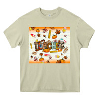 Mossy teacher fall Heavy Core Tee - NancyCooperArtShop