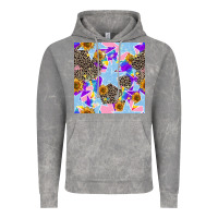 Cloud Rock stars and sunflowers seamless pattern Vintage Hoodie - FaDigitalArtStudio
