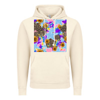Vintage Artic stars and sunflowers seamless pattern Vintage Hoodie - FaDigitalArtStudio