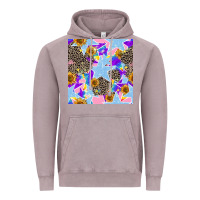 Vintage Zinc stars and sunflowers seamless pattern Vintage Hoodie - FaDigitalArtStudio