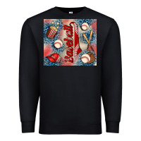 Black baseball Premium Sweatshirt - AdoDesignShop