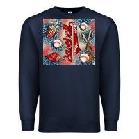 Navy baseball Premium Sweatshirt - AdoDesignShop