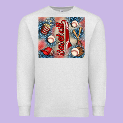 Baseball Premium Sweatshirt Designed By Adodesignshop