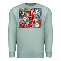 Seafoam baseball Premium Sweatshirt - AdoDesignShop