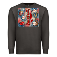 Smoke baseball Premium Sweatshirt - AdoDesignShop