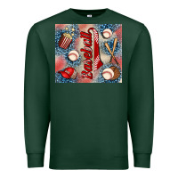 Sports Green baseball Premium Sweatshirt - AdoDesignShop