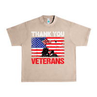 French Oak thank you veterans service patriot veteran day american flag t shirt Urban Heavy Tee - maiPhamDesign