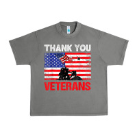 Tornado thank you veterans service patriot veteran day american flag t shirt Urban Heavy Tee - maiPhamDesign