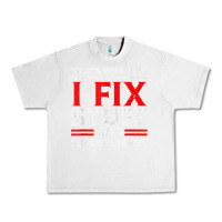 Lunar Rock Funny I Fix Stuff And I Know Things That's What I Do Funny T Shirt Urban Heavy Tee - maiPhamDesign