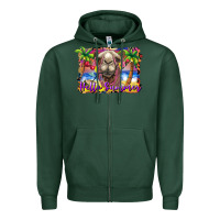 Sports Green hello summer camel at the beach Zipper Hoodie - BarkalooDesign