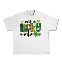 Lunar Rock One lucky auntie St. Patrick's Urban Heavy Tee - OliviaCreatesArt