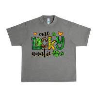 Tornado One lucky auntie St. Patrick's Urban Heavy Tee - OliviaCreatesArt