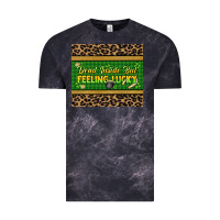 Cloud Black Dead inside but feeling lucky 20oz skinny tumbler Vintage Tee - HowdyJamesFarm