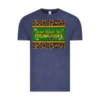 Vintage Denim Dead inside but feeling lucky 20oz skinny tumbler Vintage Tee - HowdyJamesFarm