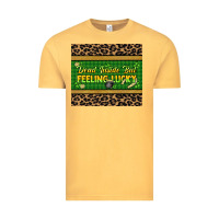 Vintage Mustard Dead inside but feeling lucky 20oz skinny tumbler Vintage Tee - HowdyJamesFarm