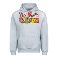 Heather Grey tis the season softball little debbie tree cakes Urban Hoodie - JahusDesignShop