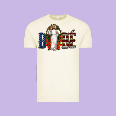 Bebe Jesus Christ Vintage Tee Designed By Jasminsmagicworld