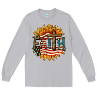 Moon Dust Faith USA Long Sleeve Tee - FaDigitalArtStudio