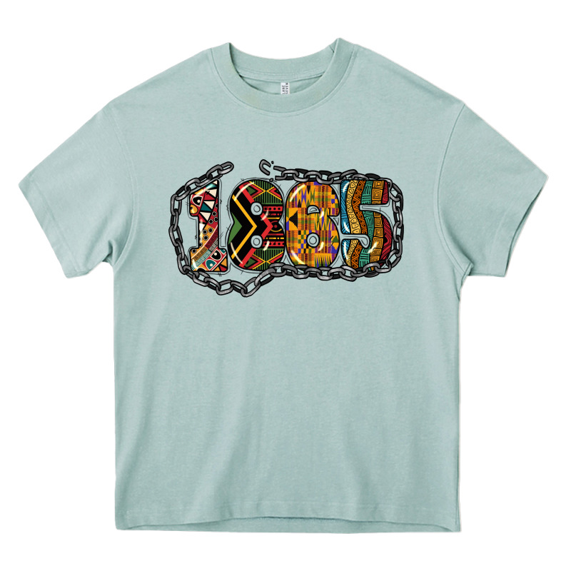 1865 Juneteenth Heavy Core Tee by NancyCooperArtShop | Teevron