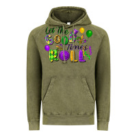Vintage Olive Let the good times roll Vintage Hoodie - FaDigitalArtStudio