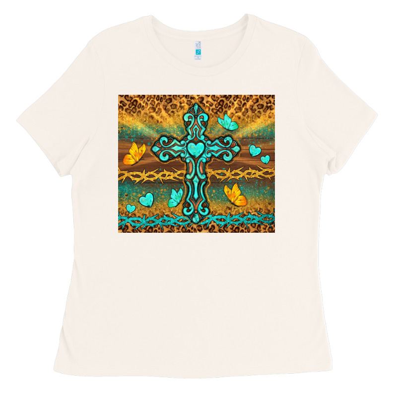 Western Cross Ladies Tee by TumblerDesignByShophia | Teevron