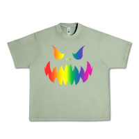 Oil Green halloween gay lesbians pride pumpkin lgbt pride Urban Heavy Tee - maiPhamDesign