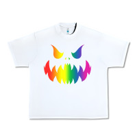 White halloween gay lesbians pride pumpkin lgbt pride Urban Heavy Tee - maiPhamDesign