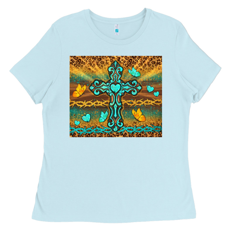 Western Cross Ladies Tee by TumblerDesignByShophia | Teevron