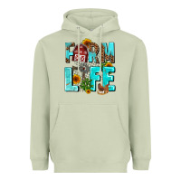 Matcha farm life Heavyweight Hoodie - AdoDesignShop