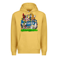 Antique Gold easter Premium Hoodie - CowhideDigitalArt
