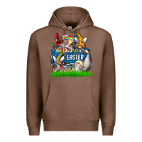 Chestnut easter Premium Hoodie - CowhideDigitalArt
