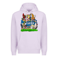 Lilac easter Premium Hoodie - CowhideDigitalArt