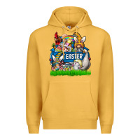 Mustard easter Premium Hoodie - CowhideDigitalArt