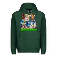 Sports Green easter Premium Hoodie - CowhideDigitalArt