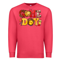 Cardinal game day softball Premium Sweatshirt - AdoDesignShop